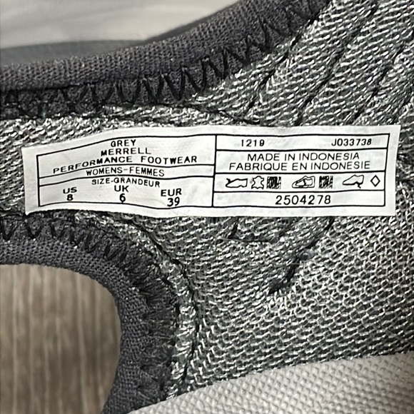 NWOT Merrell Siren 2 Wrap Shoe Performance Sandals J033738 Hiking Grey 8 - Picture 5 of 16